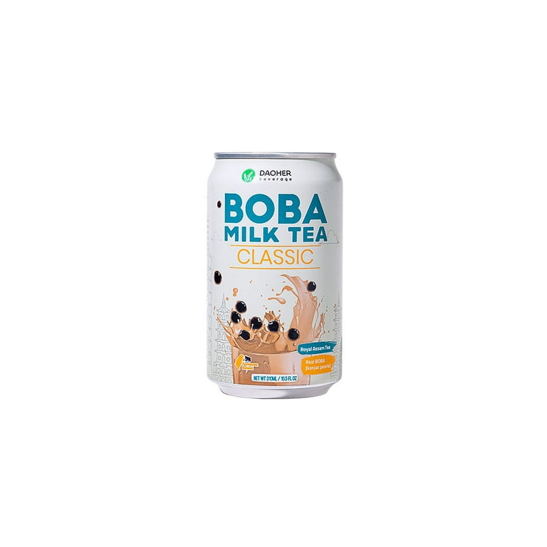 BOBA MILK TEA  12 PACK ＋ WHITE CLASSIC SHAKER BOTTLE (CARRY LOOP) – Agugu