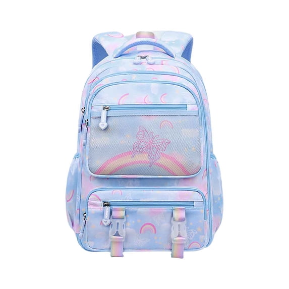 Classic Backpack for School Travel College, Durable Water Resistant Bookbag for Ages 3rd 4th 5th 6th Middle Elementary School Bag