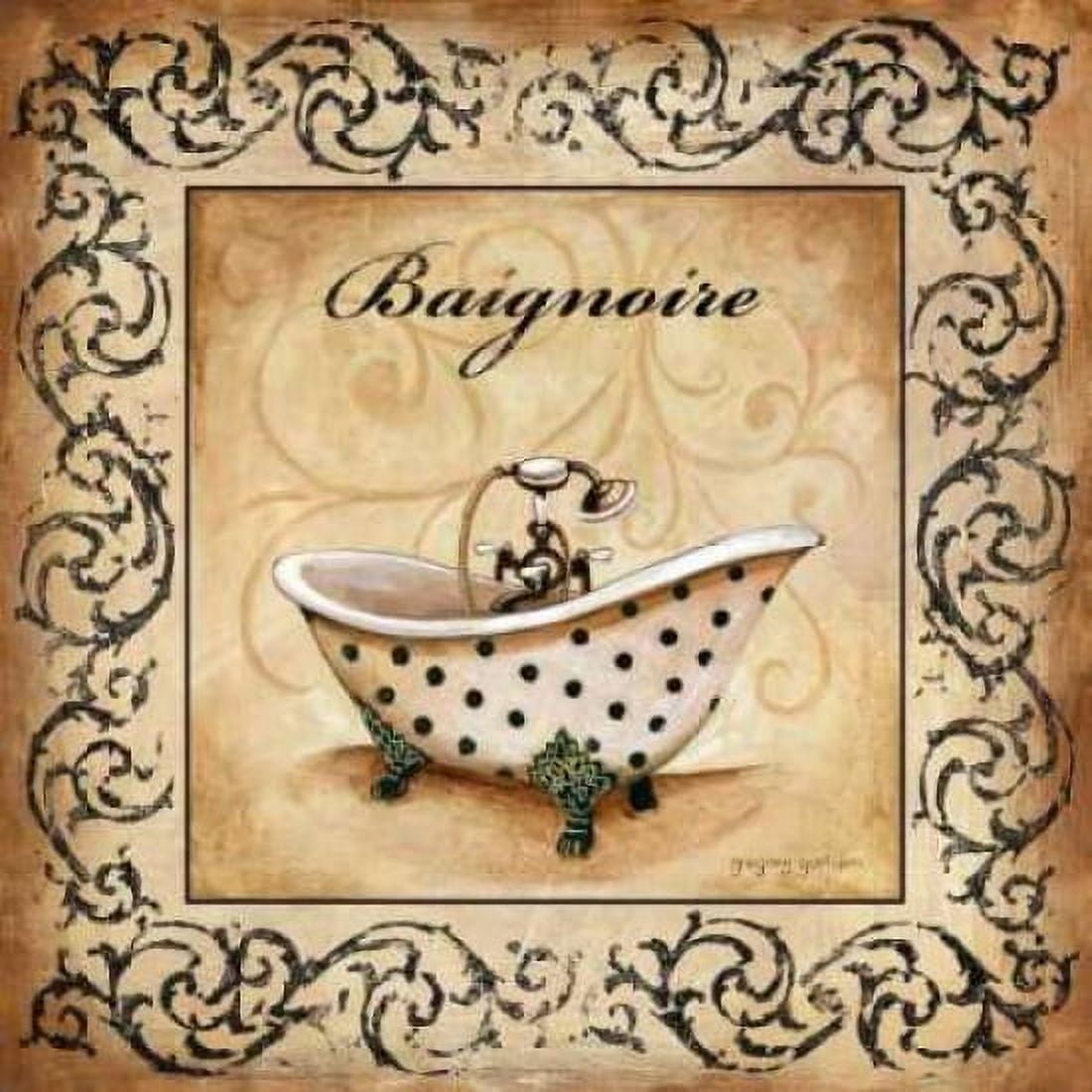 Classic Baignoire Canvas Art - Gregory Gorham (24 x 24)