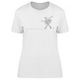 thumbnail image 1 of Classic Ballet Dancer T-Shirt Women -Image by Shutterstock, Female x-Large, 1 of 2