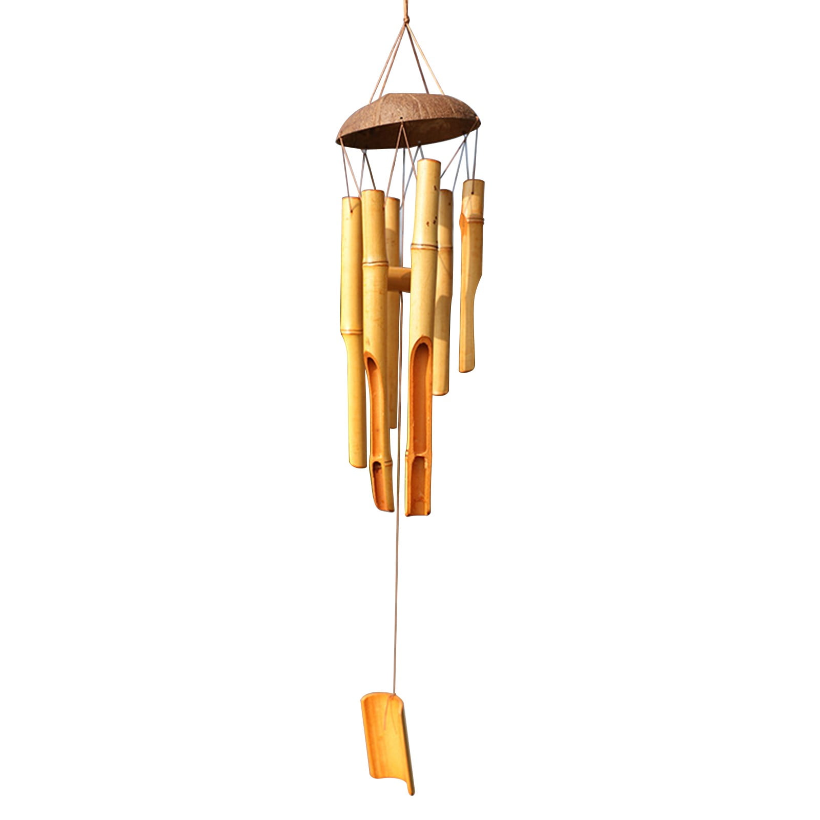 Classic Bamboo Wind Chimes Outside Outdoor Wooden Windchimes Natural ...