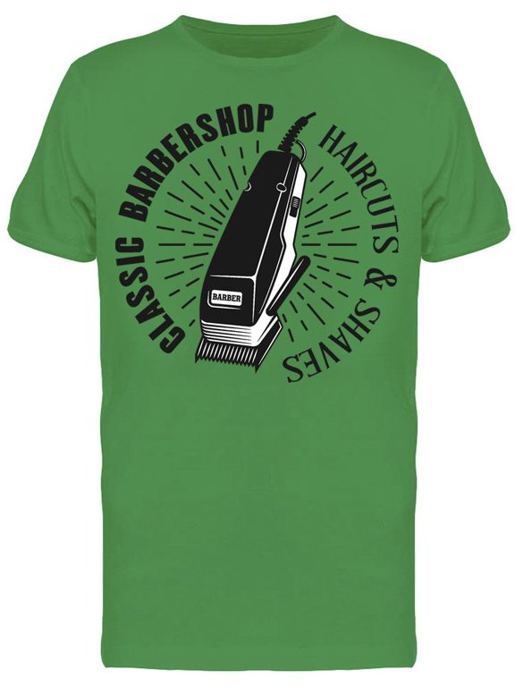 Classic Barbershop Haircuts Tee Men's -Image by Shutterstock