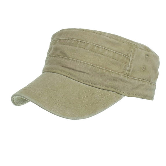 FNGZ Muslim Hat | a Hat | Washed Cotton Caps Cadet Caps Unique Design Vintage Flat Top Cap