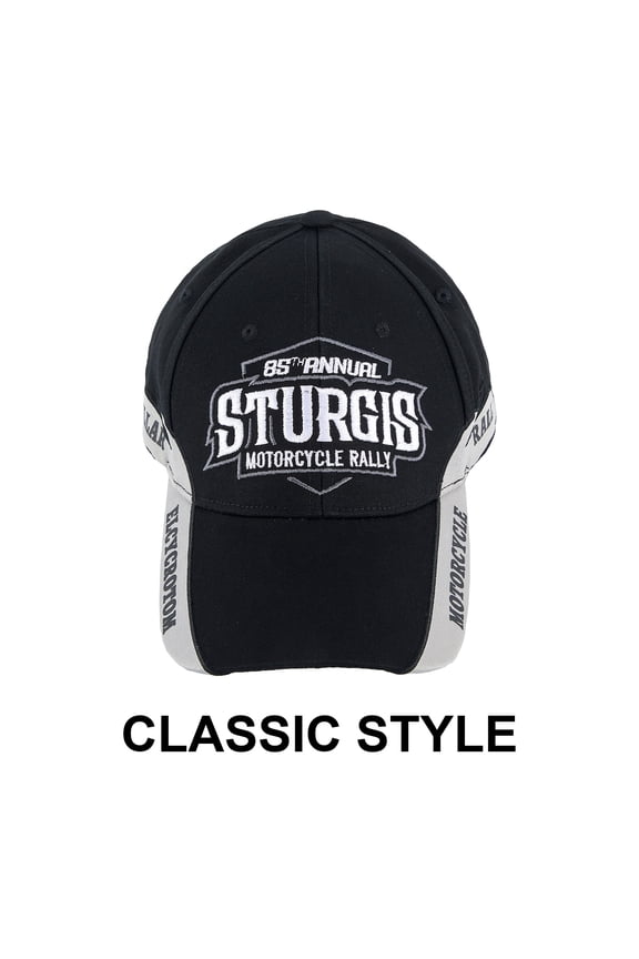 Classic Baseball Cap Motorcycle Rally Cap Athletic Hat Unisex One Size Adjustable