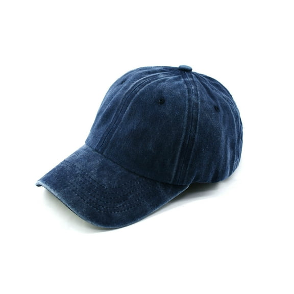 Classic Baseball Cap: Washed Plain Vintage Baseball Cap for Men Women, Cotton Adjustable Mens Hats