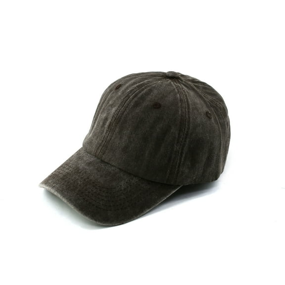 Classic Baseball Cap: Washed Plain Vintage Baseball Cap for Men Women, Cotton Adjustable Mens Hats