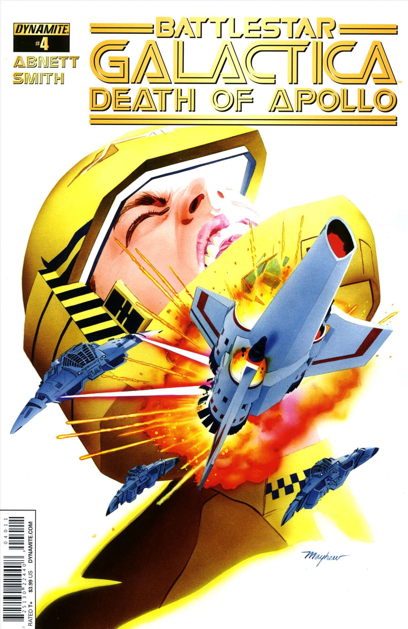 (Classic) Battlestar Galactica: The Death of Apollo #4A VF ; Dynamite ...