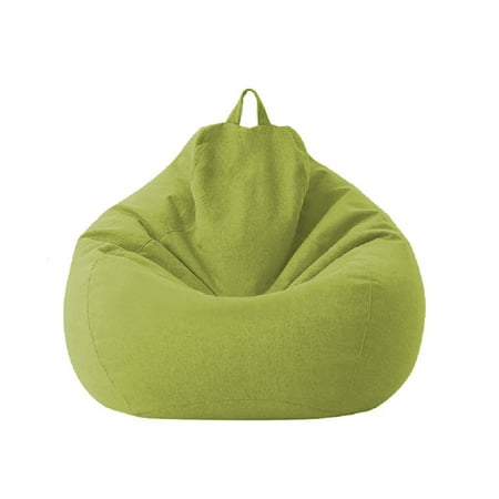 Classic Bean Bag Chair Sofa Cover, Lazy Lounger Bean Bag Storage Chair Cover for Adults and Kids without Filling