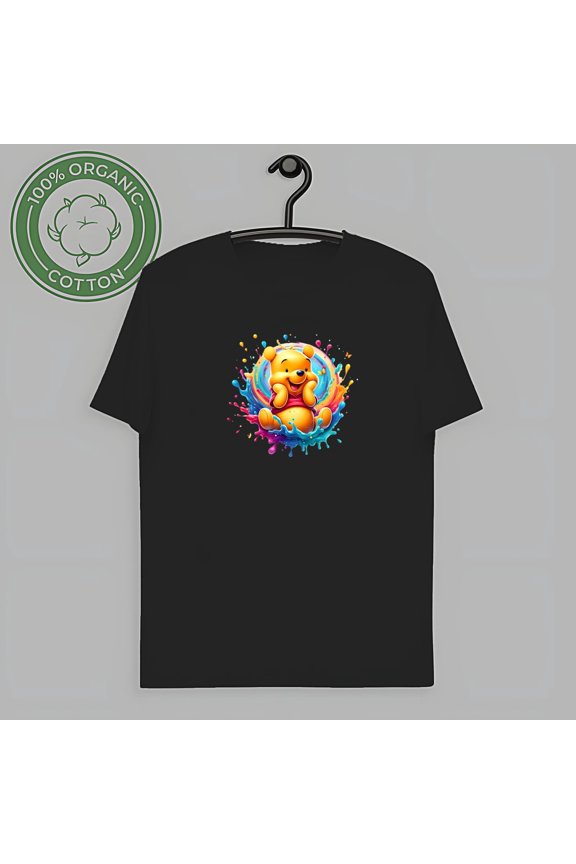 Classic Bear Character Graphic Tee, Childhood Icon Shirt