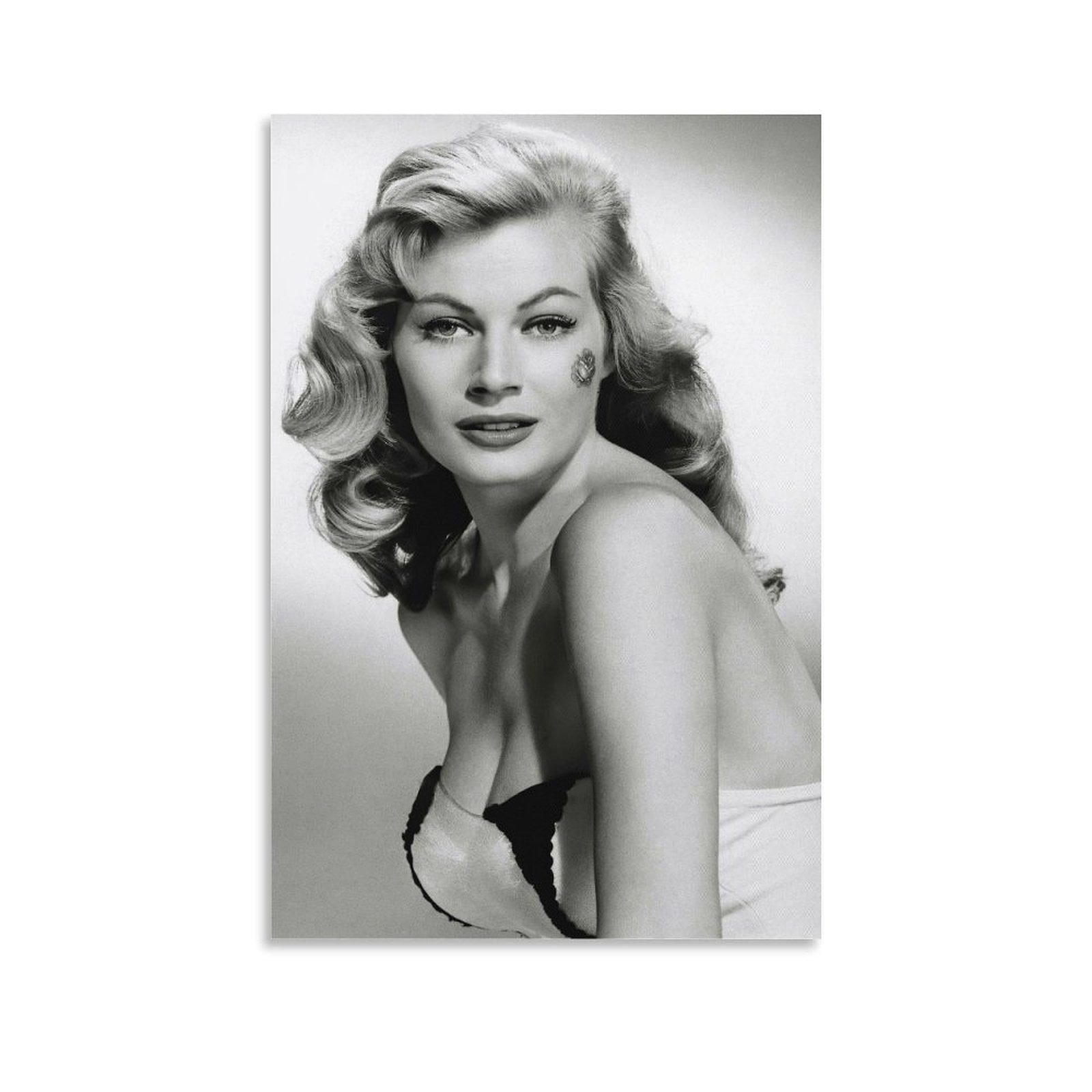 Classic Beauties Actresses Anita Ekberg Retro Poster Poster Decorative ...