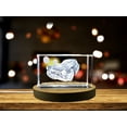 thumbnail image 1 of Classic Beauty: Volkswagen Karmann Ghia (1955–1974) - 3D Engraved Crystal Tribute, 1 of 6