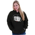 thumbnail image 1 of Classic Betty Boop Cartoon Head Wink Hoodie Sweatshirt Women Brisco Brands S, 1 of 4