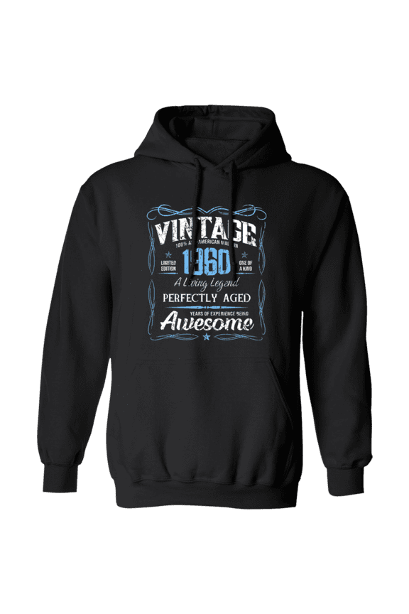 Classic Birthday Made In 1960 66 Years Old 66Th Bday Vintage Decorations Pullover Hoodie