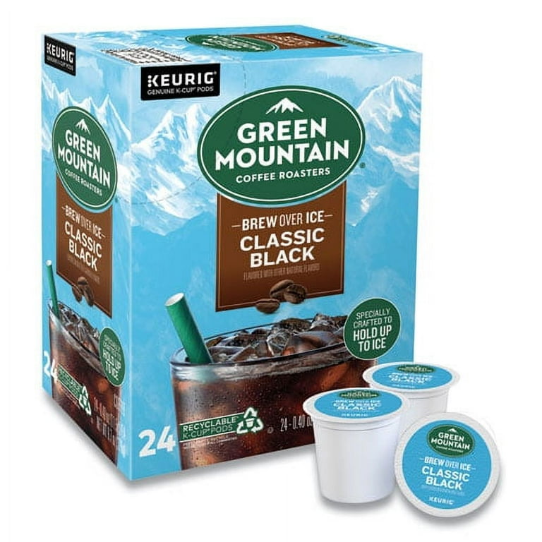 Classic Black Brew Over Ice Coffee K-Cups, 24/Box Classic Black Brew Over Ice Coffee K-Cups, 24/Box