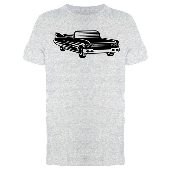 Classic Black Car T-Shirt Men -Image by Shutterstock, Male x-Large