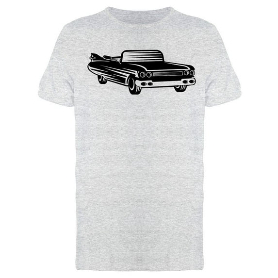 Classic Black Car T-Shirt Men -Image by Shutterstock, Male x-Large