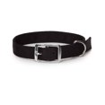 thumbnail image 1 of Classic Black Dog Collars Double Thick Nylon Strong Metal Buckle Heavy Duty (13 to 16 Inch), 1 of 6