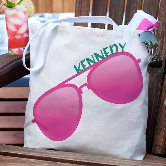 Classic Block Monogram Tote Bag Women's Handbags