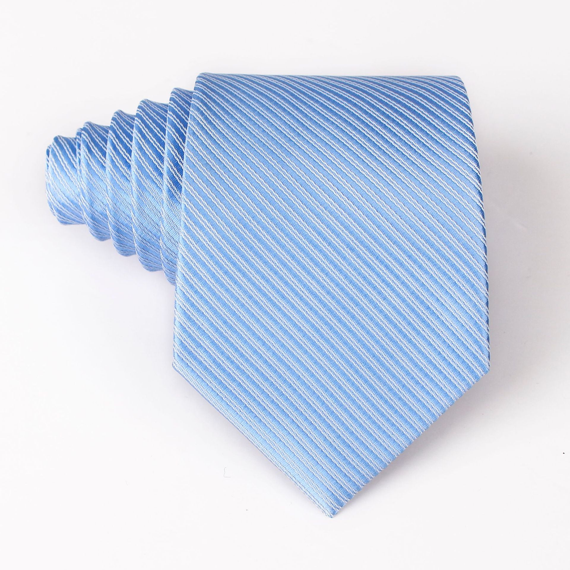 Classic Blue Black Red Necktie Men Business Formal Wedding Tie 8cm