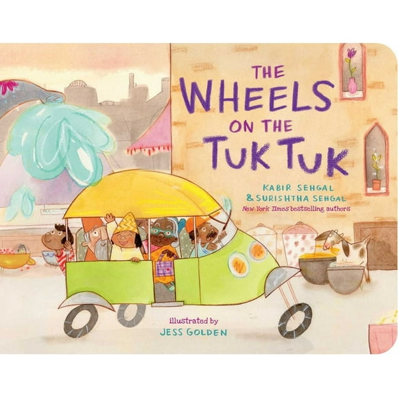 Classic Board Books The Wheels on the Tuk Tuk, (Board Book)