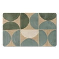 thumbnail image 1 of Classic Bohemian Charm - Soft Boho Small Rug, Non-Slip & Ultra-Thin - Washable Kitchen Rugs, Perfect Entryway Indoor Door Mat with Geometric Modern Design for Bathroom, Bedroom, Office, 20x32 inch, 1 of 5