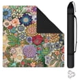 thumbnail image 1 of Classic Boho Pattern Extra Large Non-Slip Mahjong Mat 31.5 Inch Square Rubber Playing Pad with Quiet Design for Tiles Card Games and Board Game Nights, 1 of 7