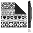thumbnail image 1 of Classic Boho Pattern Non-Slip Game Room Mat 31.5 Inch Square Rubber Mahjong Playing Surface with Noise Dampening for Card Games and Board Game Nights, 1 of 7