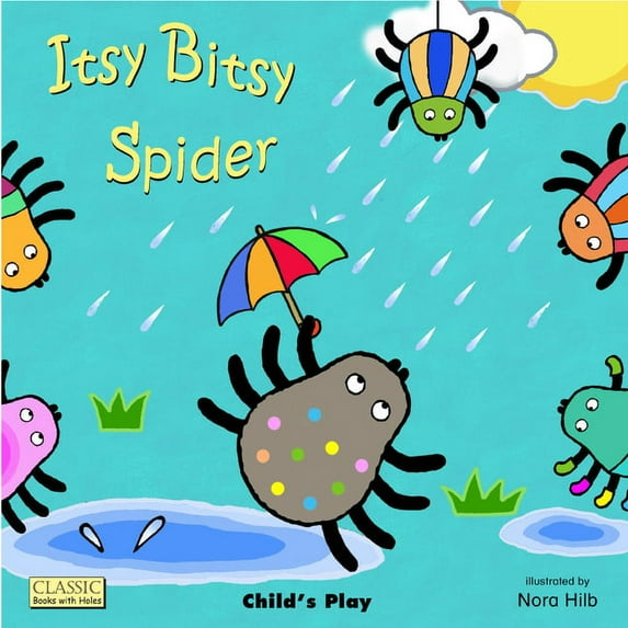 Classic Books with Holes Big Book Itsy Bitsy Spider, (Paperback)