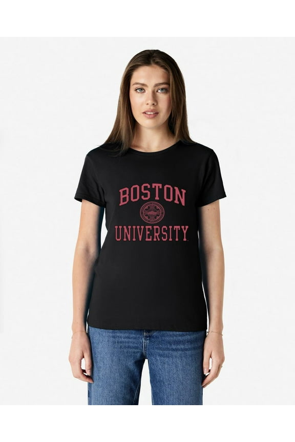 Classic Boston Campus Graphic With Retro University Heritage T-Shirt, for men & women, up to size 5XL