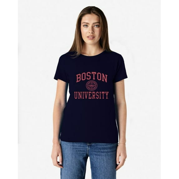 Classic Boston Campus Graphic With Retro University Heritage T-Shirt, for men & women, up to size 5XL