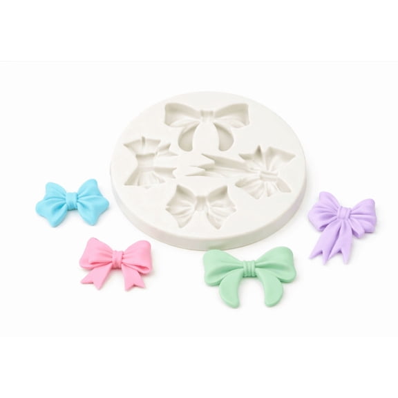 Classic Bows Silicone Mold 4 ct