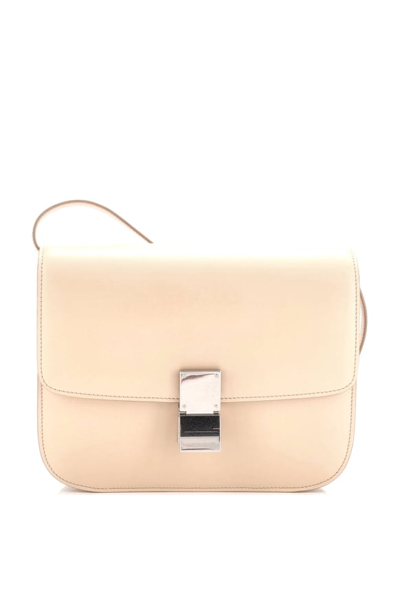 Pre-Owned CELINE Classic Box Bag Smooth Leather Medium By Rebag