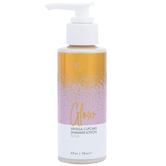 Classic Brands CG Glow Vanilla Cupcake Shimmer Moisturizer Lotion Gold 4 oz.