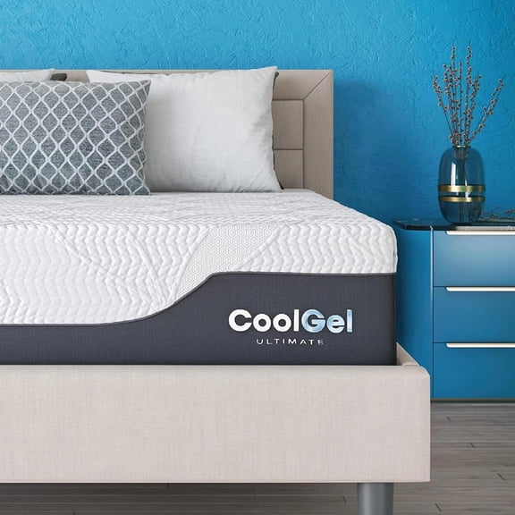 Classic Brands  Memory Foam 6-Inch Mattress | CertiPUR-US Certified | Bed-in-a-Box, Queen