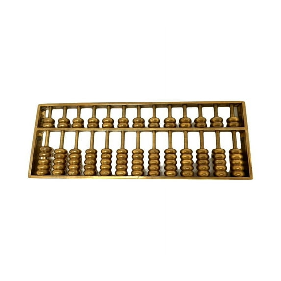Classic Brass Metal Abacus