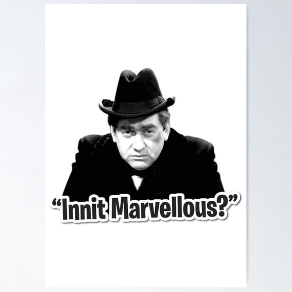 Classic British Comedy Tony Hancock Innit Wall Decor, Unframed Poster
