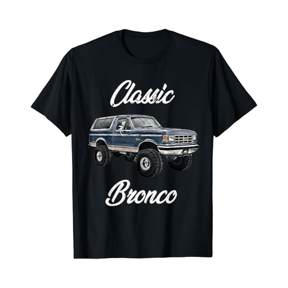 Classic Bronco Horse Offroad 4X4 T-Shirt All Size S-5Xl