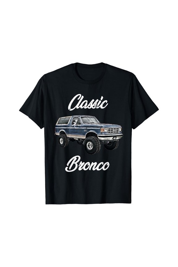 Classic Bronco Horse Offroad 4X4 T-Shirt All Size S-5Xl