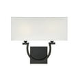 thumbnail image 1 of Classic Bronze Two Light Wall Sconce from the Rhodes Collection, 1 of 5