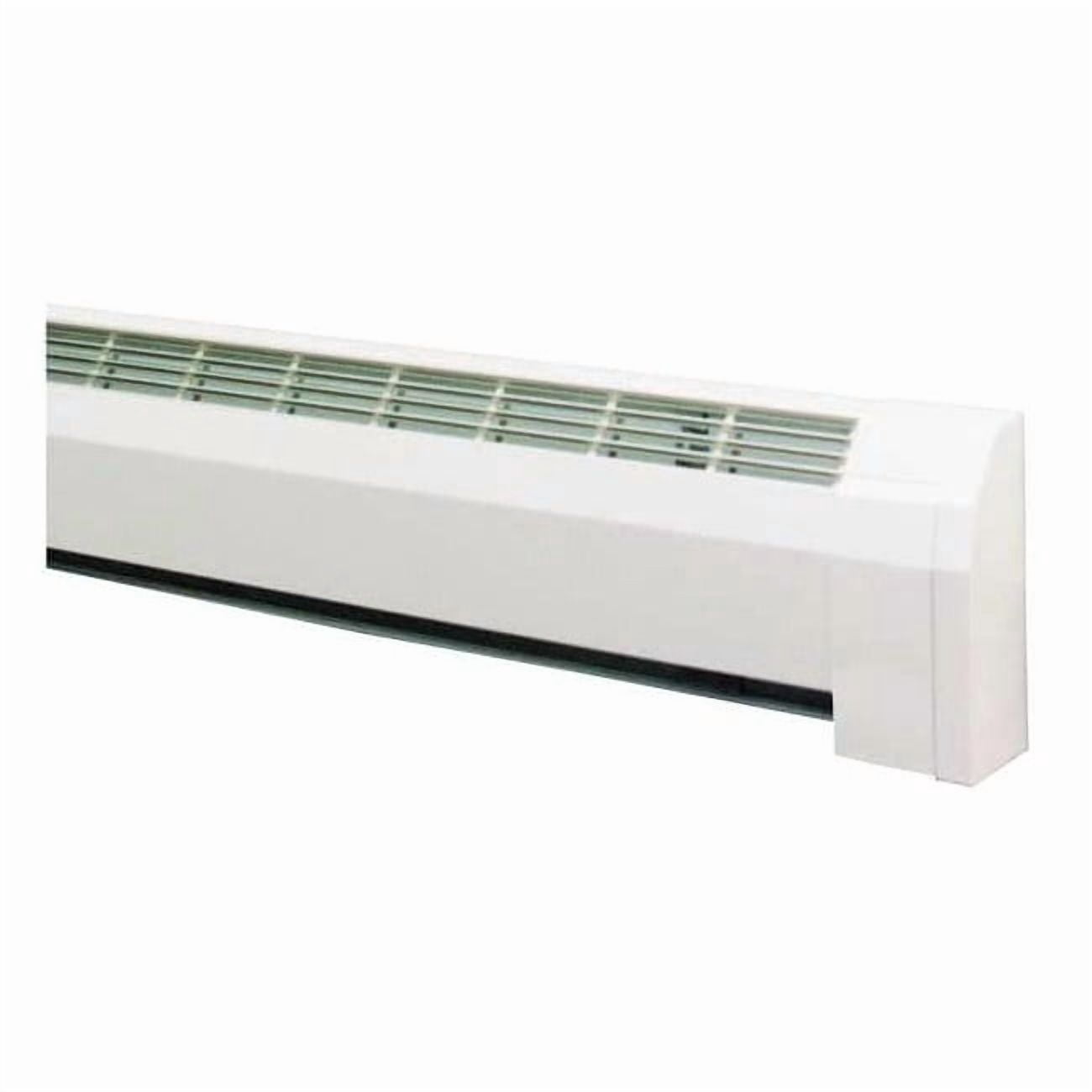 Left Hand Solid End Cap, White, Fits  CL-3LEC