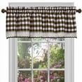 thumbnail image 1 of Classic Buffalo Check Curtain Valance | Achim, 1 of 2