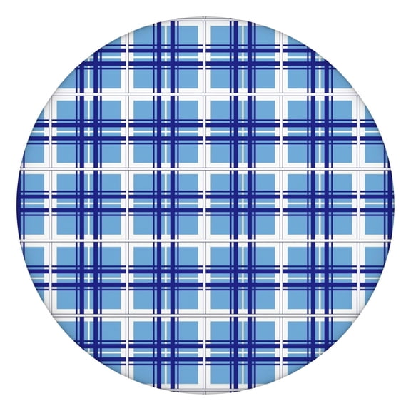 Classic Buffalo Plaid Tablecloth with Red and Black Checkered Pattern, Retro Vintage Design, Rustic Farmhouse Style Table Cover