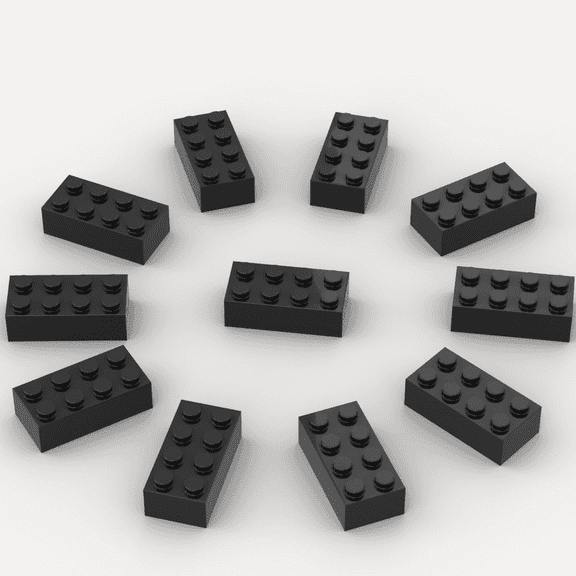 Classic Building Blocks 2x4 Creative Building Toy Bricks, Compatible with All Major Brands