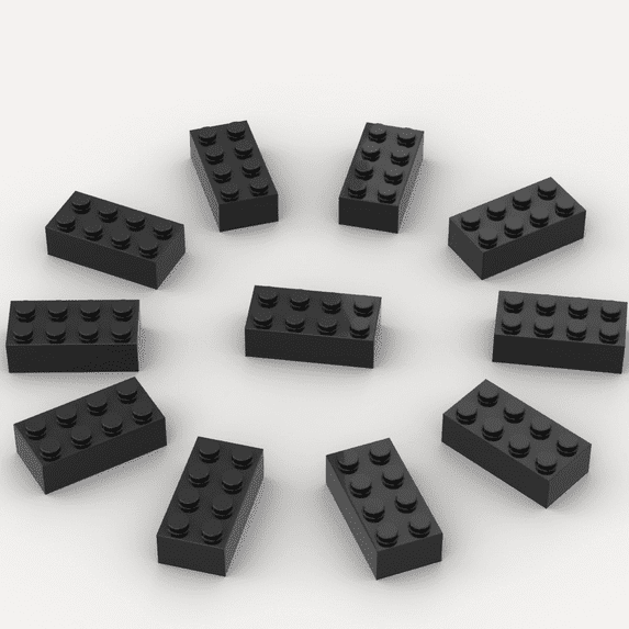 Classic Building Blocks – 2x4 Creative Building Toy Bricks, Compatible with All Major Brands