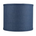 thumbnail image 1 of Classic Burlap Drum Lampshade, 8-inch to 16-inch Bottom Size Available Cream 12", 1 of 7