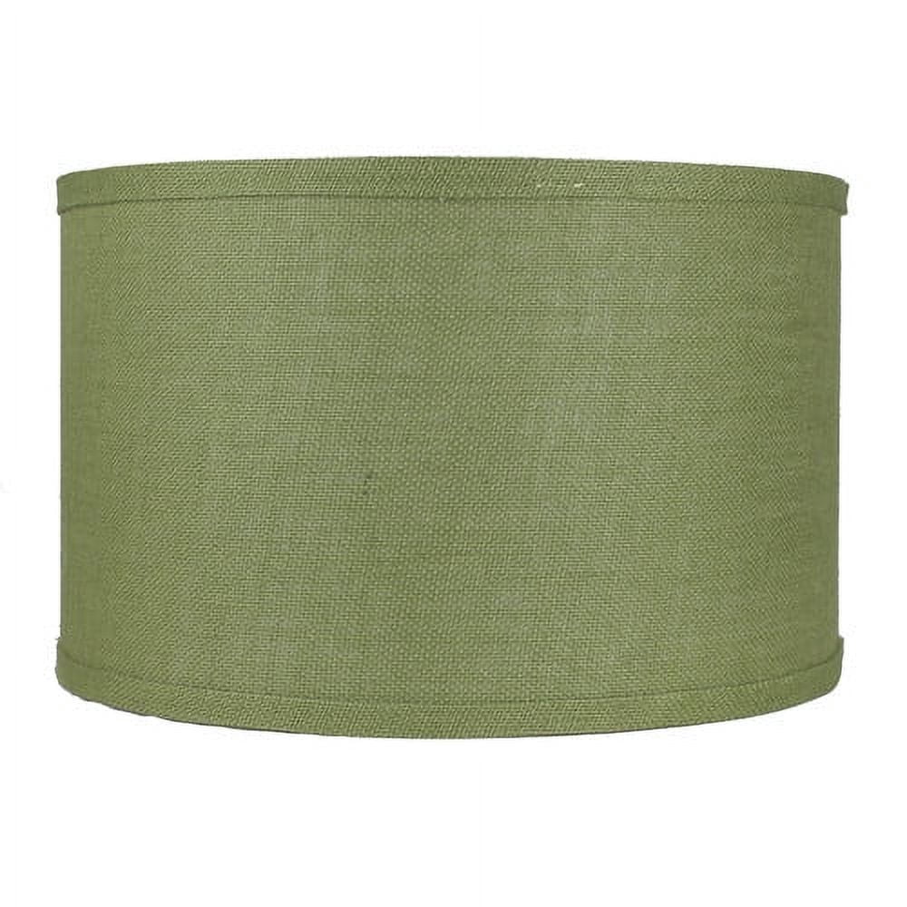 Classic Burlap Drum Lampshade, 8-inch to 16-inch Bottom Size Available ...