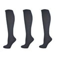 thumbnail image 1 of Sierra Socks Classic Cable Knit Acrylic Knee High Socks, Pack of 3, for Female, Navy, for Women, 1 of 10