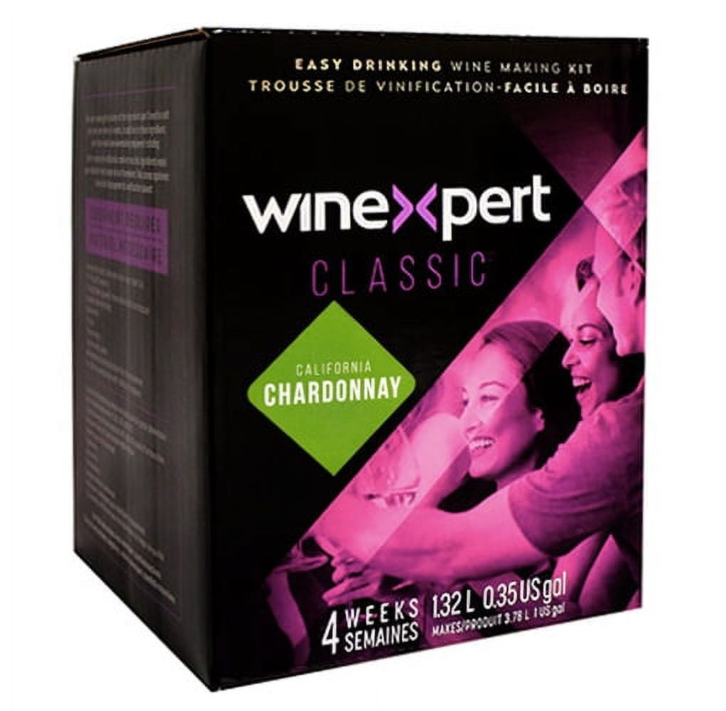 Classic California Chardonnay One Gallon Wine Ingredient Kit - Walmart ...