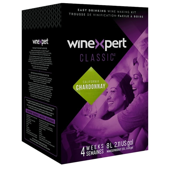 Classic California Chardonnay Wine Ingredient Kit