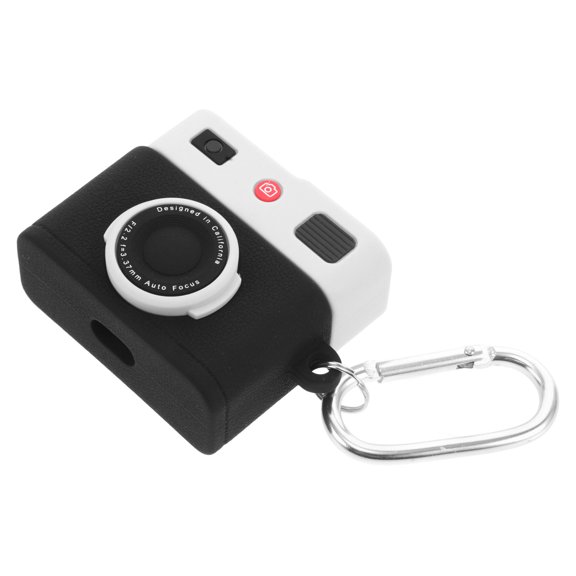 Retro Camera Shaped Earphone Protector Case Delicate Earbuds Sleeve for Cordless Earphones Earphone Case Cover for Travel Compatible with Airpods 3rd
